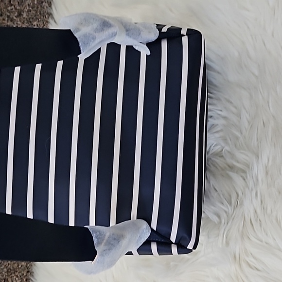 kate spade Chelsea Nylon Medium Backpack Navy blue and Off-white NWT - Picture 9 of 15